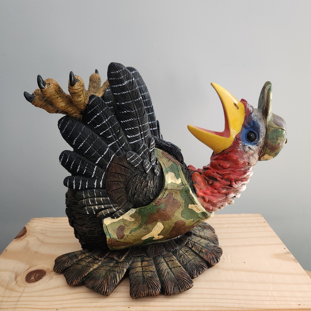 River's Edge Camouflage Hunter Wild Turkey Wine Liquor Bottle Holder - Only